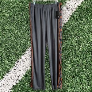 NWT PBX Pro Gray Track Pants with Orange Accents Size XXL